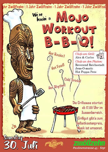 MOJO WORKOUT BBQ!