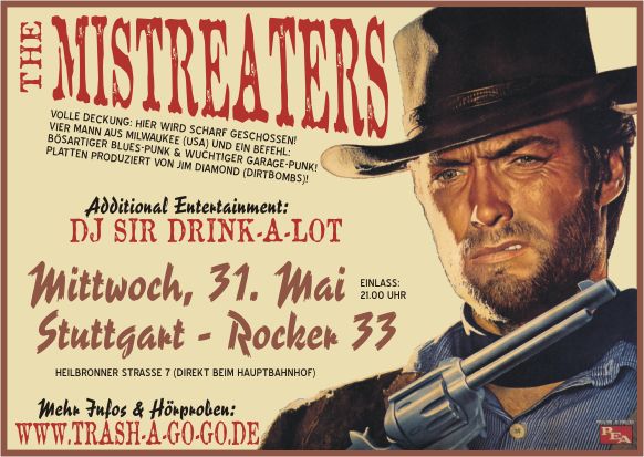 THE MISTREATERS (Flyer)