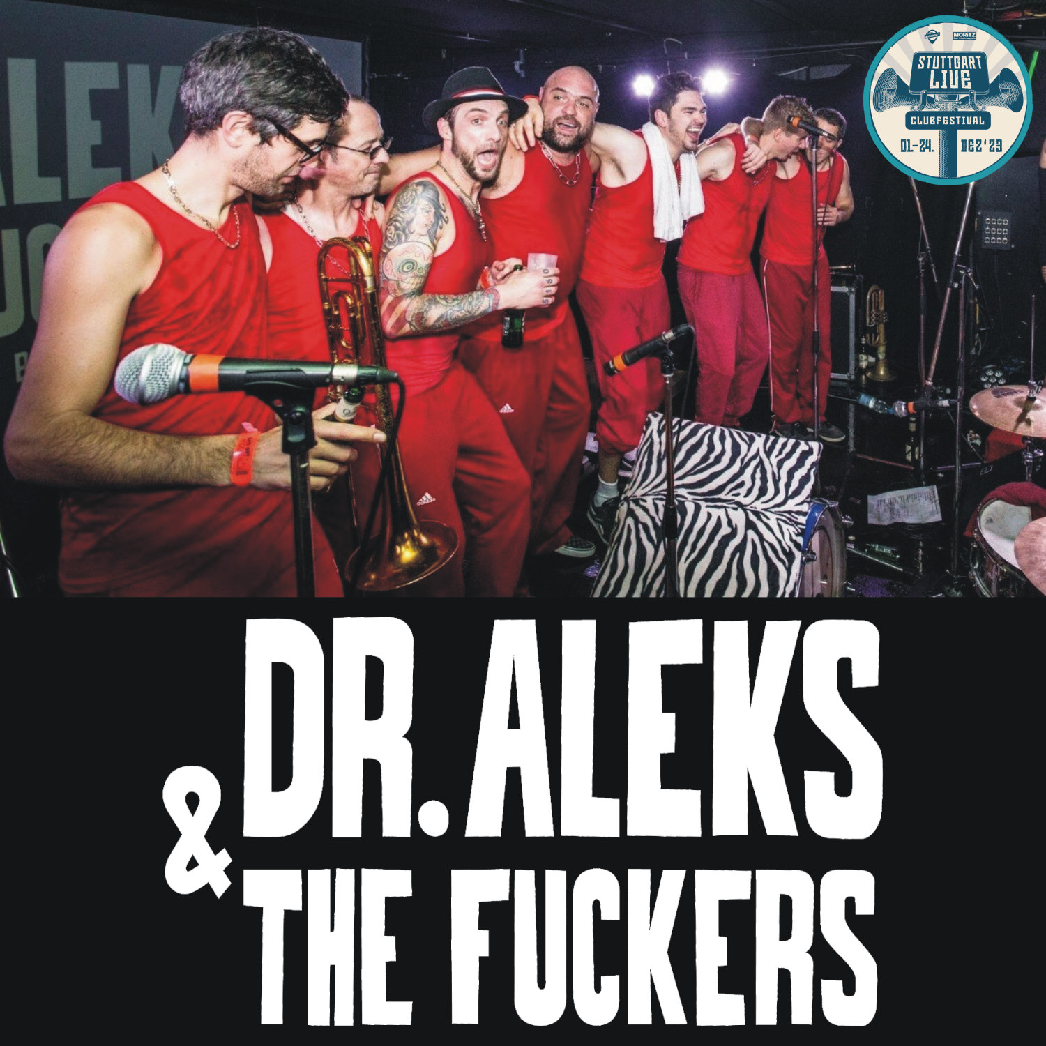 DR. ALEKS & THE FUCKERS · Freitag, 22.12.2023 · Goldmark's