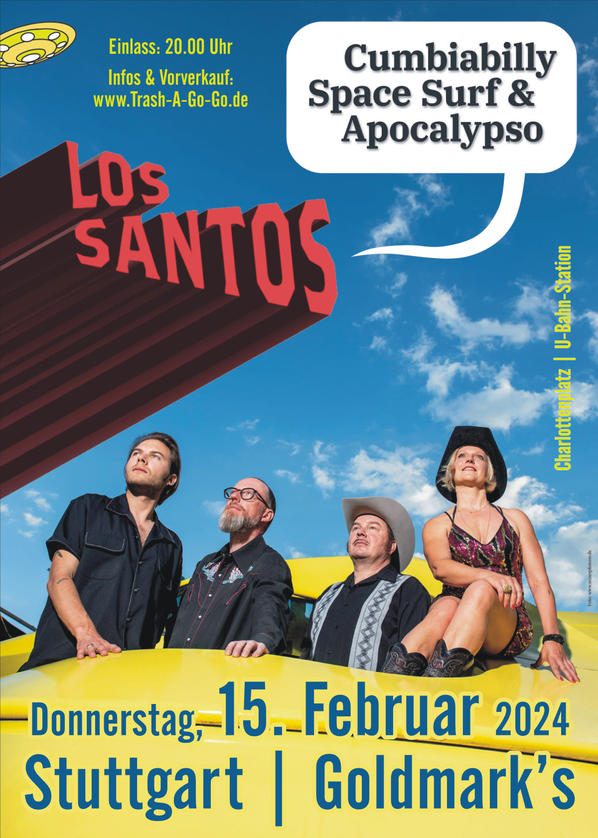LOS SANTOS · Donnerstag, 15.02.2024 · Goldmark's
