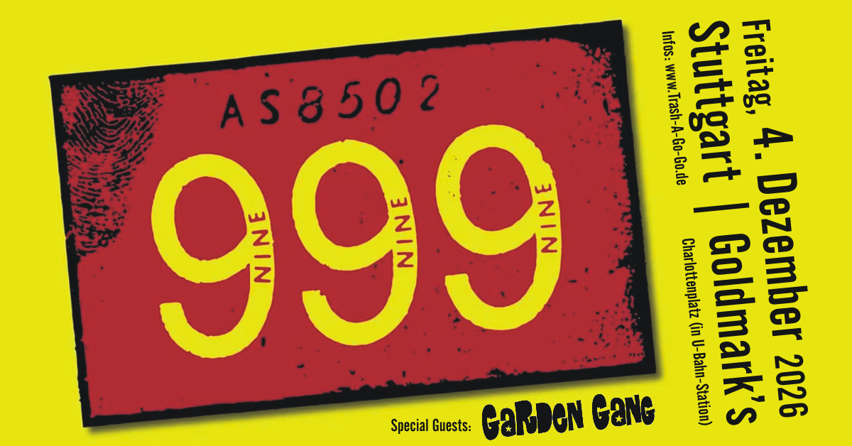 999 | Special Guests: GARDEN GANG
