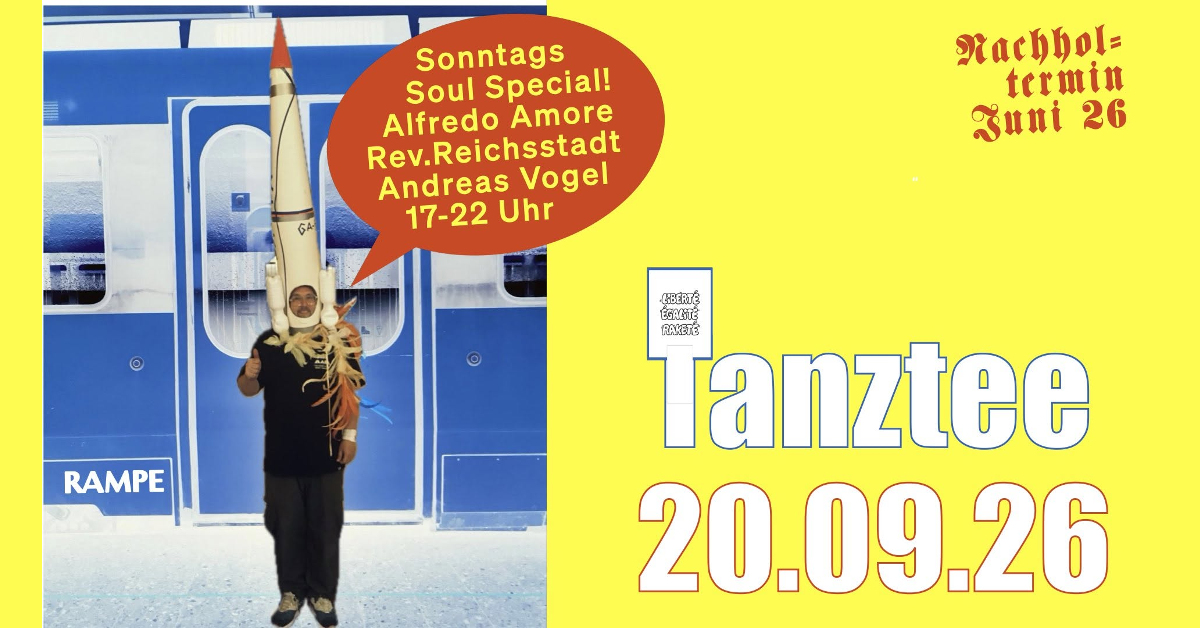 Tanztee – Sonntags Soul Special | Gemeinsam Rakete retten!